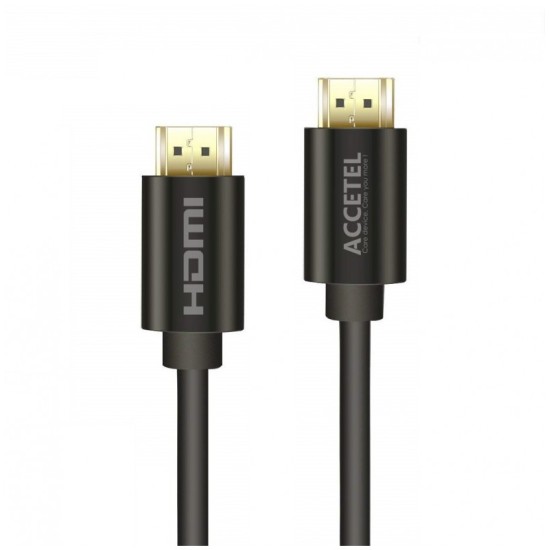 ACCETEL CV118 HDMI 4K VER:2.0 HIGH-SPEED WITH ETHERNET CABLE 1.8M